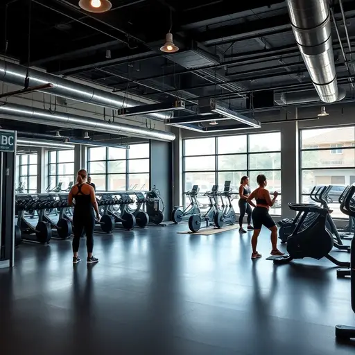Be Barre Fitness Room