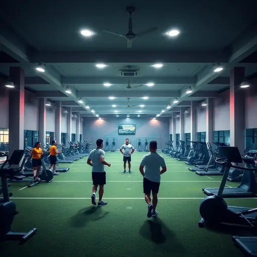 Negocio Gimnasio De La Universidad De Fútbol